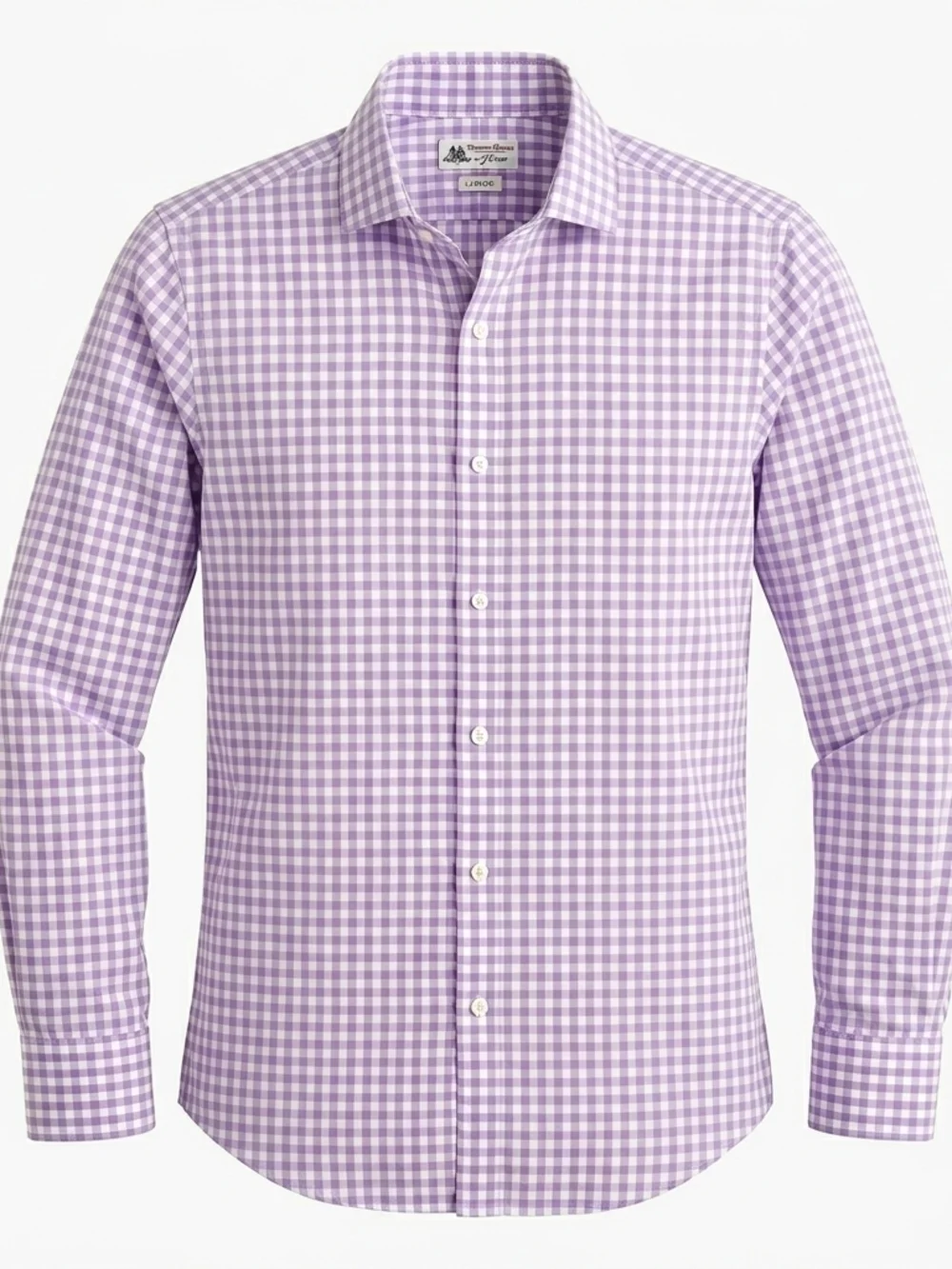 Thomas Mason for J.Crew Ludlow Slim Gingham‎ Shirt Size Small